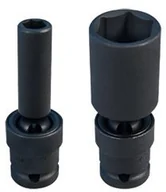 Klucze i nasadki - KING TONY Nasadka długa udarowa z przegubem 4A5511M, 1/2'', 11x91 mm - miniaturka - grafika 1