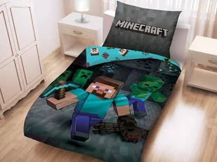 Pościel Minecraft MNC-207-BL 207BL/140 - Pościel dla dzieci - miniaturka - grafika 2