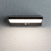 Lampy ogrodowe - Paulmann 94335 kinkiet solarny LED głębokość 15 - miniaturka - grafika 1