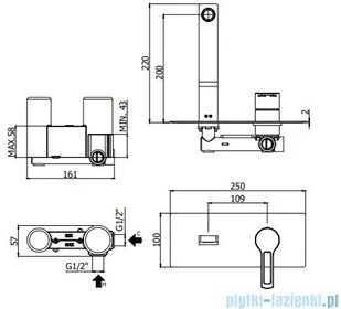 Paffoni Ringo-West bateria podtynkowa umywalkowa chrom RIN104CR | - Baterie umywalkowe Paffoni Ringo-West bateria podtynkowa umywalkowa chrom RIN104CR | - Baterie umywalkowe - miniaturka - grafika 2