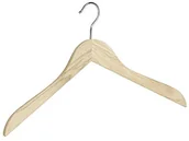 Wieszaki i stojaki - Wenko WENKO garderoby wieszak na ubrania Dąb naturalny Elba pokrowiec na deskę do prasowania, drewno, brązowa, 1.4 x 45 x 25 cm 64123100 - miniaturka - grafika 1