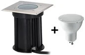 Lampy ogrodowe - Grundig Grundig 07540 - LED Lampa najazdowa 1xGU10/4W/230V IP65 kanciasty - miniaturka - grafika 1