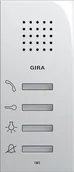 Domofony - Gira 1250112 mieszkania Station powierzchnia AP instalacyjny czysty biały z połyskiem 1250112 - miniaturka - grafika 1