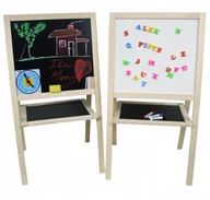 Tablice dla dzieci - Edukacyjna Tablica Kredowa Magnetyczna Dwustronna - miniaturka - grafika 1