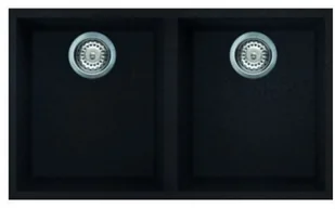 Elleci QUADRA 350 GRANITEK FULL BLACK BSO LGQ35040BSO - Zlewozmywaki - miniaturka - grafika 2