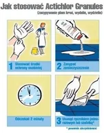 Dezynfekcja - Ecolab Actichlor Granules preparat do zasypywania krwi i wydzielin 500 g Pojemnik NN-MEC-DPPM-500 - miniaturka - grafika 1