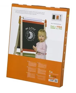 Viga Tablica do rysowania Klocki magnetyczne Viga dwustronna duża 50952 6934510509521 - Tablice dla dzieci - miniaturka - grafika 7