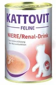 Mokra karma dla kotów - Kattovit RENAL Napój Kota na Nerki KURCZAK 135ml - miniaturka - grafika 1