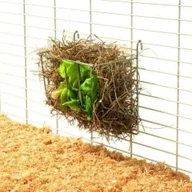 Klatki dla gryzoni - Karlie Flamingo 84110 Hay rack Hopper 3 20 x 12 x 19 cm, chromowany - miniaturka - grafika 1