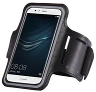Etui i futerały do telefonów - Hurtel Armband do biegania opaska na ramię na telefon smartfon 6 cali czarny 7426825349774 - miniaturka - grafika 1