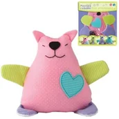 Prace ręczne dla dzieci - Stnux Filcowe robótki Kot przytulanka Mela - miniaturka - grafika 1