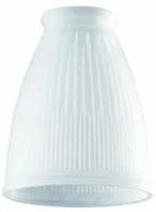 Oprawy, klosze i abażury - Westinghouse Lighting 81094 klosz z satynowanego szkła o strukturze fałd - miniaturka - grafika 1