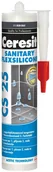 Silikony - Ceresit Silikon SANITARNY CS-25 jasno szary - miniaturka - grafika 1