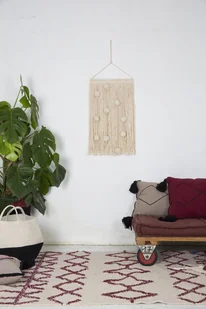 Lorena Canals Lorena Canals, Dekoracja na ścianę, Wall Hanging Cotton Field, 65(100)x35 cm, Kremowy - Wyposażenie pokoiku dziecięcego - miniaturka - grafika 17