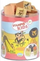 Aladine stemple Kids Zwierzęta z Sawanny - Zabawki kreatywne - miniaturka - grafika 2