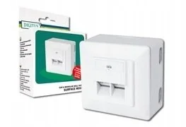 Digitus Gniazdo DN-9006-N (natynkowe; kat. 6; RJ-45) 2_159364 - Gniazdka elektryczne - miniaturka - grafika 8