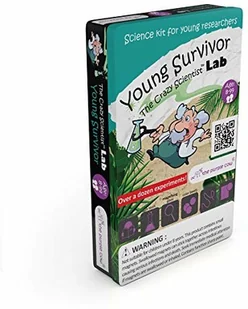 The Purple Cow Zestaw do robienia eksperymentów Szkoła Przetrwania 7290016026191 - Mały naukowiec - miniaturka - grafika 3