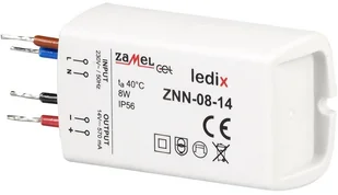 Zamel Zasilacz LED natynkowy 14V DC 8W ZNN-08-14 LDX10000023 LDX10000023 - Gniazdka elektryczne - miniaturka - grafika 2