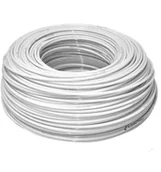 Akcesoria hydrauliczne - Global Water Przewód 1/4" KTPE14W Biały - miniaturka - grafika 1