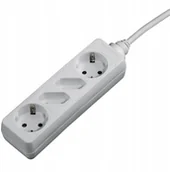 Listwy zasilające - Hama Listwa Zasilająca 4 Gniazda 1,4m - miniaturka - grafika 1