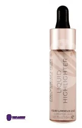 Makeup Revolution Liquid Highlighter 18 ml Rozświetlacz w płynie Luminous Gold Makeup Revolution - Rozświetlacze do twarzy i ciała - miniaturka - grafika 4
