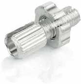 Akcesoria rowerowe - Verso Śruba Verso regulacyjna dźwigni hamulca M-7 aluminiowa srebrna - miniaturka - grafika 1