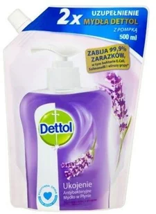 Dettol ANTYBAKTERYJNE Mydło w płynie UKOJENIE - ZAPAS DO POMPKI - Mydła - miniaturka - grafika 2