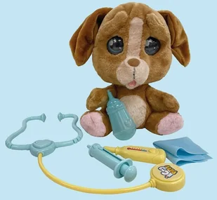 Dante Dante Maskotka Cry Pets - U weterynarza - Zabawy w naśladowanie dorosłych - miniaturka - grafika 3