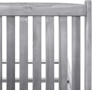 vidaXL Leżak, lite drewno akacjowe 311872 - Leżaki ogrodowe - miniaturka - grafika 5