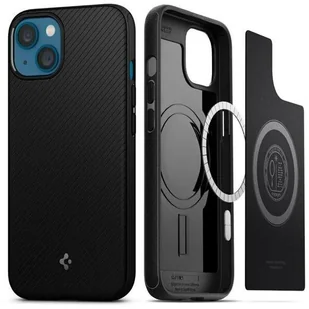Spigen ETUI MAG ARMOR MAGSAFE MATTE BLACK DO IPHONE 13 - Etui i futerały do telefonów - miniaturka - grafika 2