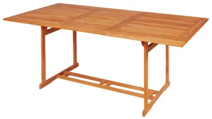 vidaXL 7-cz. zestaw mebli ogrodowych, szare poduszki, drewno tekowe - Meble ogrodowe - miniaturka - grafika 3