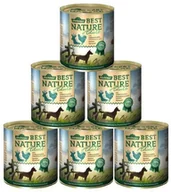 Mokra karma dla psów - Dehner Best Nature karma dla psa, dzika i kurczaka z makaronem , 6 x 800 g - miniaturka - grafika 1