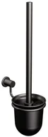 Akcesoria do wc - Domotechnika SZCZOTKA WC 37 cm WISZĄCA , SANI CZARNA MAT A/521/NG - miniaturka - grafika 1