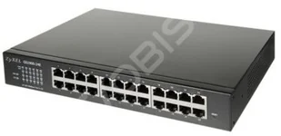 ZyXEL Communications GS1900-24E 24-port Desktop Gigabit Web Smart switch: 24x Gigabit metal, IPv6, 802.3az (Green), Easy set up wizard, fanless, 19" rackmount kit GS1900-24E-EU0101F - Przełączniki KVM - miniaturka - grafika 5