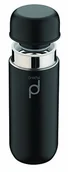 Dzbanki i imbryki - Pioneer Flasks Pioneer próżniowy izolowana zabezpieczony przed wyciekiem L buteleczki kapsułki 8-godzinna gorąca 24 godzin zimna, ze stali szlachetnej, czarna, 200 ML HCF-200BK - miniaturka - grafika 1