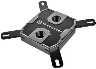 Thermaltake Pacific W1 G 1/4"" miedź) blok wodny CPU Silver Black (CL-W022-CU00BL-A) - Chłodzenie wodne - miniaturka - grafika 2