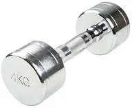 Pozostały sprzęt siłowy - Trendy Winyl lub hantlowe chromowane  0.5 kg do 10 kg, 1 sztuki, 4 kg, chrom 1016588 - miniaturka - grafika 1