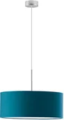 Lampy sufitowe - LYSNE Lampa wisząca na regulowanym przewodzie SINTRA fi 50 cm kolor morski 14531/812 kolor morski - miniaturka - grafika 1
