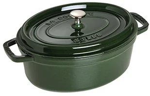 Staub Cocotte 33 cm Zielony 40509-691-0 - Garnki - miniaturka - grafika 2