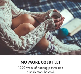 Klarstein Klarstein Hot Spot Slimcurve Double Wave grzejnik typu 2 w 1 ACO7-HtSpSlmCrvDW10B - Ogrzewanie przenośne Klarstein Klarstein Hot Spot Slimcurve Double Wave grzejnik typu 2 w 1 ACO7-HtSpSlmCrvDW10B - Ogrzewanie przenośne - miniaturka - grafika 5