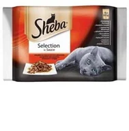 Mokra karma dla kotów - Sheba Saszetki Dla Kota Selection In Sauce Soczyste Smaki 13 X (4X85G), Gwarancja Terminu Lub 50 Zł!,  Gratis, Bezpłatny Odbiór: Warszawa, Wrocław, Katowice, Kraków! - miniaturka - grafika 1
