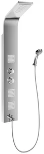 Actima Actima More Termo Panel prysznicowy z termostatem stal nierdzewna ARAC.ML9304T - Panele prysznicowe - miniaturka - grafika 4