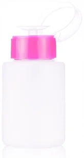 Dozownik Z Pompką Do Płynów 200 ML Buteleczka - Pozostałe akcesoria kosmetyczne - miniaturka - grafika 5