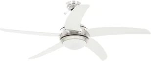 vidaXL Wentylator sufitowy z lampą, 128 cm, biały vidaXL - Wentylatory sufitowe - miniaturka - grafika 7