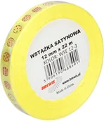 Pasmanteria - BREWIS Wstążka satynowa 12mm żółta wielkanoc Brewis WSE12-3 - miniaturka - grafika 1