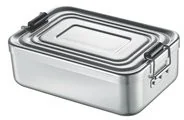 Kuchenprofi Pojemnik na lunch, srebrny, 18x12x6 cm - Pojemniki kuchenne - miniaturka - grafika 3