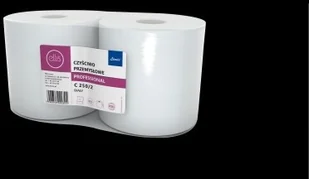 Reis HLA-CZYCEL-240 - czyściwo przemysłowe białe dwuwarstwowe w rolach, 100 % celulozy, 240 metrów - 2 rolki. - Ściereczki, gąbki, czyściki - miniaturka - grafika 3