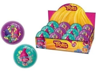 Mondo Piłka z brokatem 7 cm Trole - Piłki dla dzieci - miniaturka - grafika 3