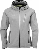 Kurtki i kamizelki sportowe damskie - Kempa Kempa Core 2.0 damska kurtka softshellowa damska, ciemnoszara melanż, XL 200325506 - miniaturka - grafika 1