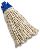Miotły, szufle, mopy - TTS Drut  00001858 mop z bawełny, połączenie śrubowe, duży, 280 gr 00001858 - miniaturka - grafika 1